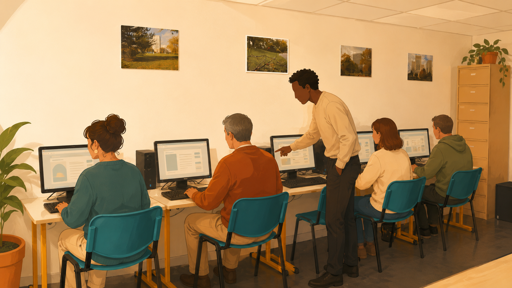 Images de l’activité — ATELIERS NUMÉRIQUES ET INFORMATIQUES