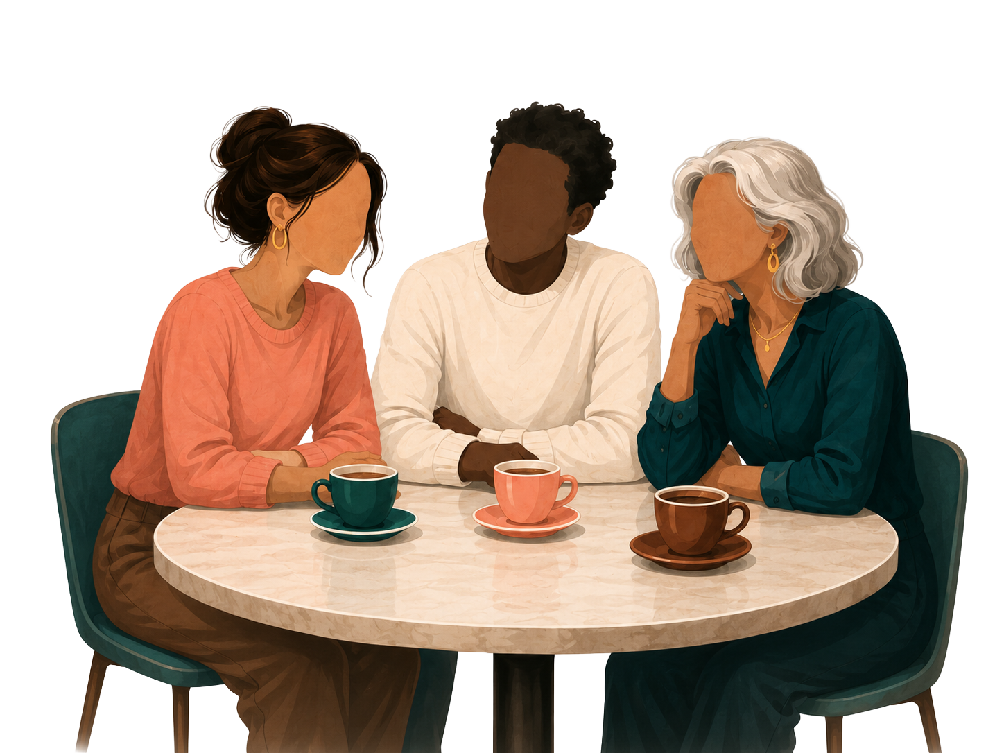 Rencontre conviviale autour d’un café au Café Social 57